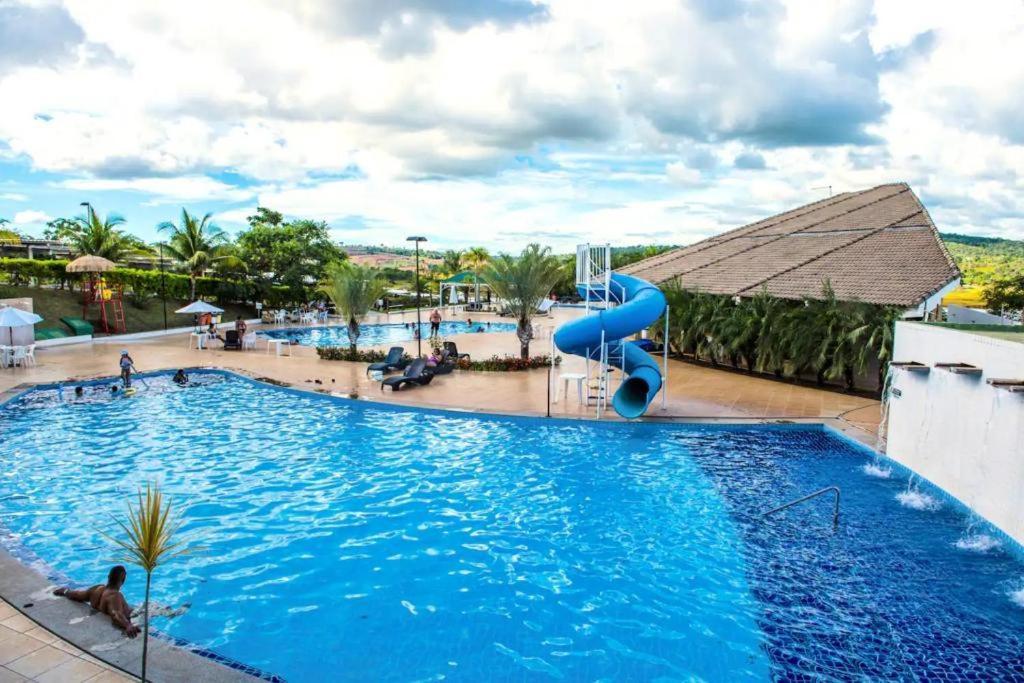 Enseada Nautico, Tranquilo Apart Hotel Em Caldas Novas! Экстерьер фото