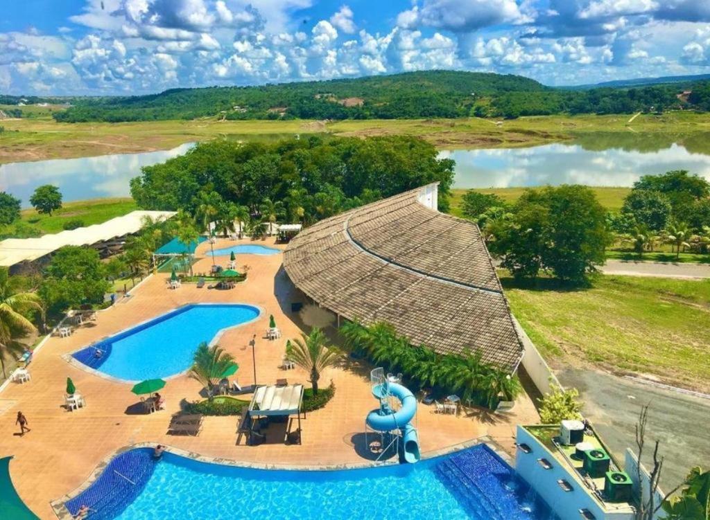 Enseada Nautico, Tranquilo Apart Hotel Em Caldas Novas! Экстерьер фото